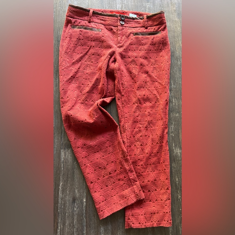 ANTHROPOLOGIE “ cartonierre “ Charlie Ankle pant.SZ 6
